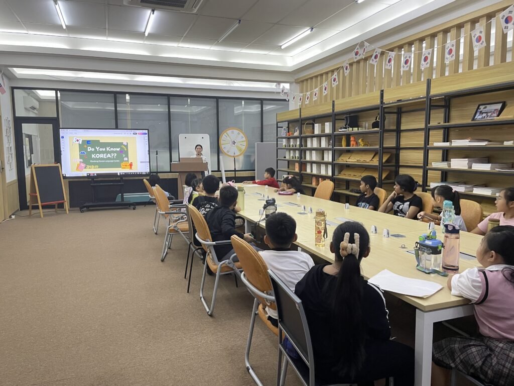 Students at iSeodang Korean Camp