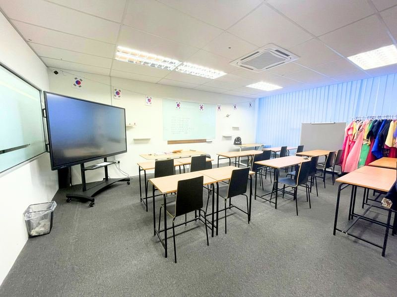 Classroom at the Mount Austin branch