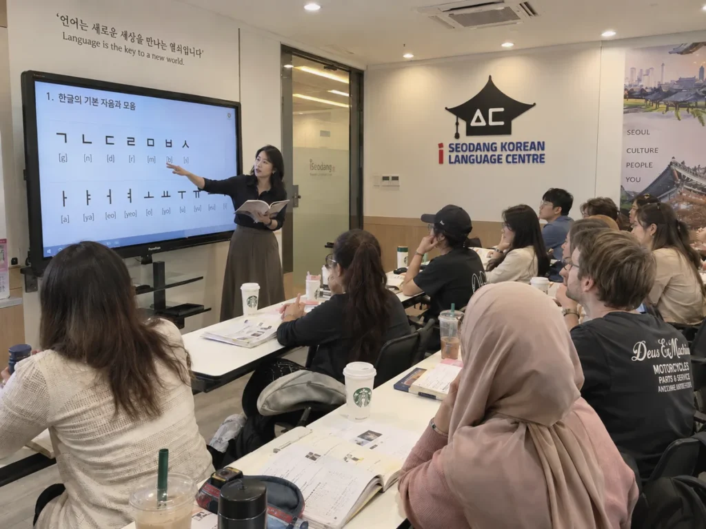 Korean Intermediate class at iSeodang Johor Bahru