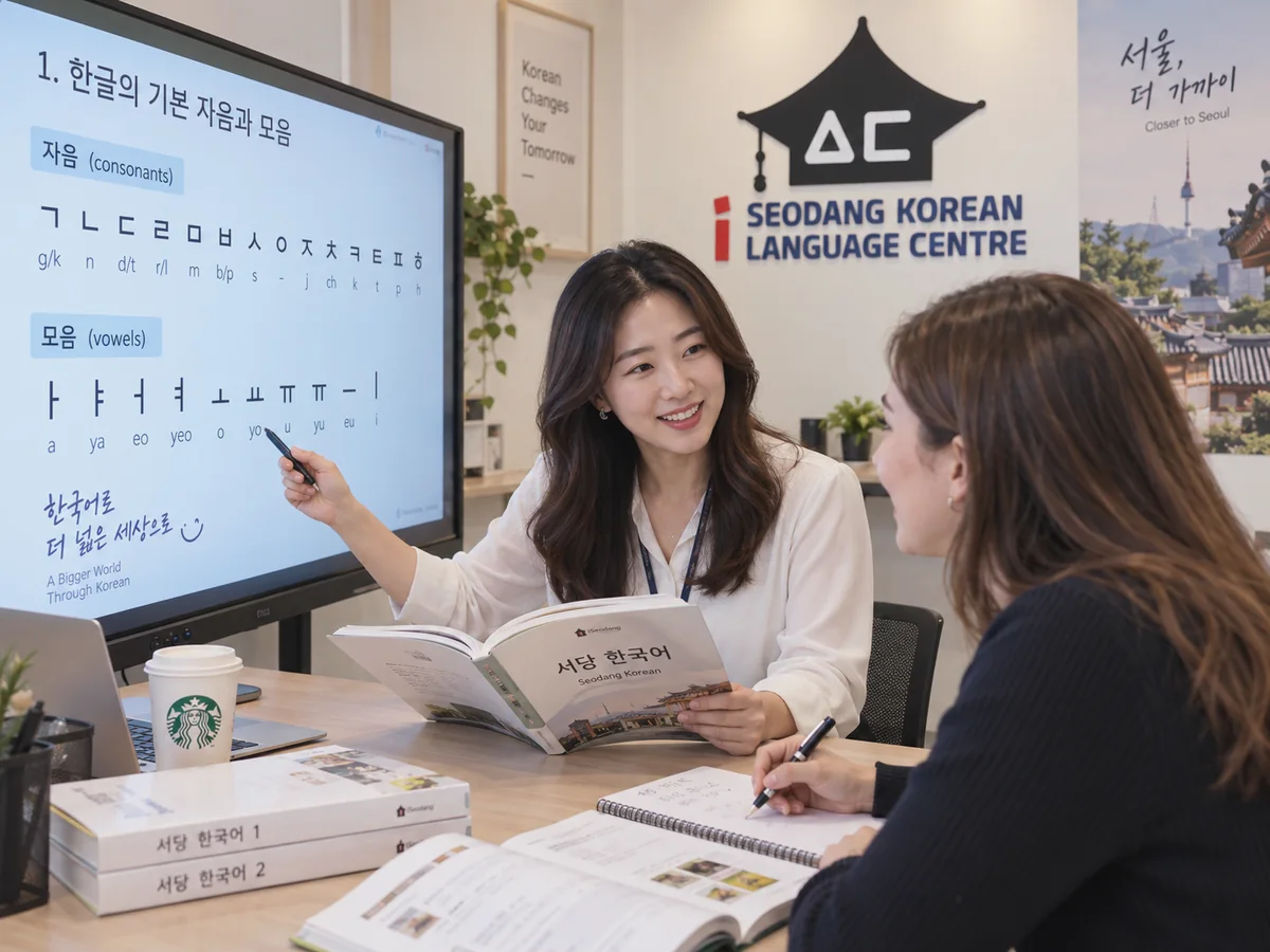 One-to-one Korean lesson at iSeodang