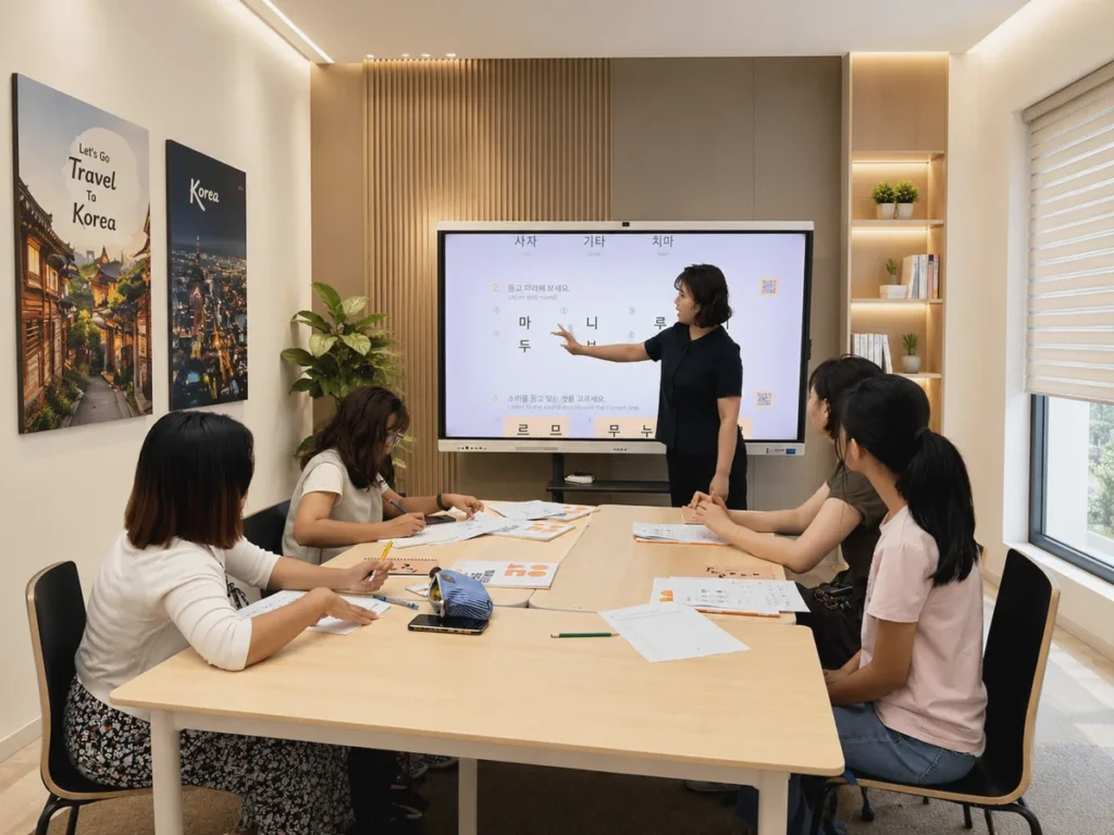 Korean for Travel class at iSeodang Johor Bahru